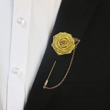 領針領花玫瑰花西裝襯衫胸花胸針韓版男女花朵手工胸針