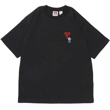BEN DAVIS 26580017-01 GORILLA EMB COOL TEE 涼感 短T (黑色)