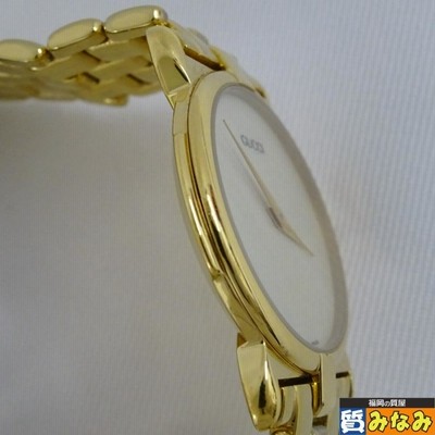 美品/GUCCI 腕時計 5500Lレディース シェル文字盤 ゴールド