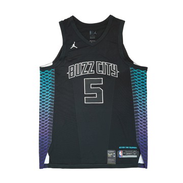 NICOLAS BATUM 夏洛特黃蜂 紫黑 AUTHENTIC 球衣（2017-18 城市限定 CITY EDITION）