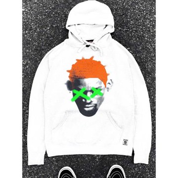 480G純棉大毛圈美式復古慵懶運動風大蟲羅德曼Rooman男女連帽衛衣