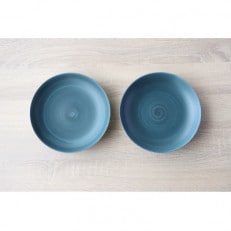 有田焼 Koselig-arita multi plate ネイビー 2枚組