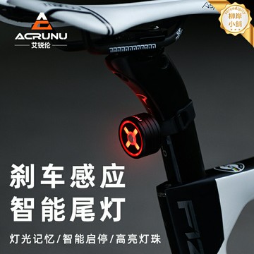 【智能剎車感應】自行車尾燈 騎行尾燈 公路車尾燈 山地車尾燈 騎行裝備 夜騎安全警示燈 高亮防水 多模式閃爍 磁吸充電 通用型安裝
