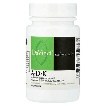DaVinci Laboratories, 維生素 A-D-K，60 粒膠囊