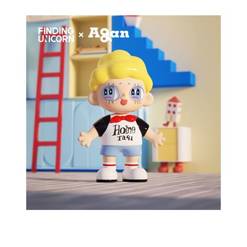 尋找獨角獸 Agan 阿感夢想家系列盲盒手辦公仔盒玩 (單入隨機出貨)