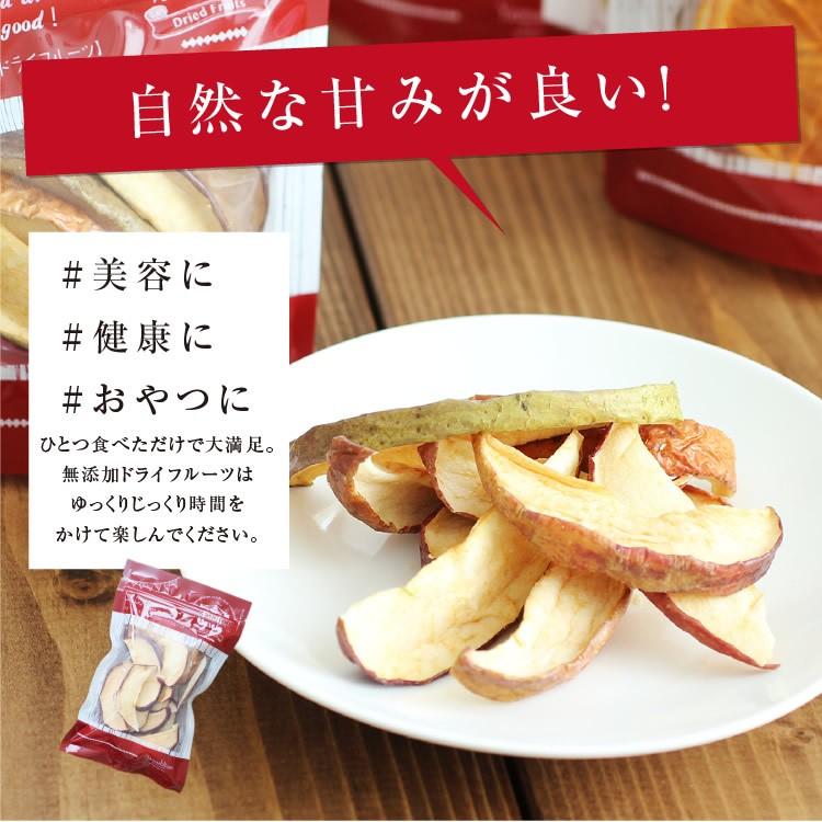 ドライフルーツ 砂糖不使用 無添加 国産 りんご 45g 送料無料 ドライりんご リンゴ 長野 お菓子 おやつ ヨーグルト プチギフト お歳暮