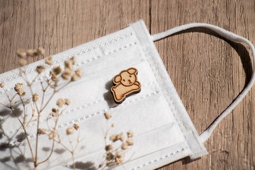 【Pinkoi x miffy】Snuffy 香氛口罩扣/磁吸別針 | ninety second