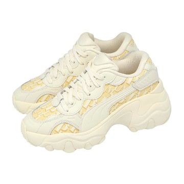 休閒鞋 Pulsar Wedge Wns Monogram 女鞋 米 厚底 增高 老爹鞋 402240-01