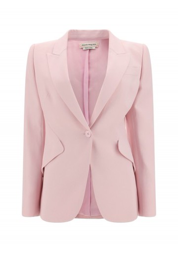 Alexander Mc Queen - Blazer Jacket - Womens - Pink