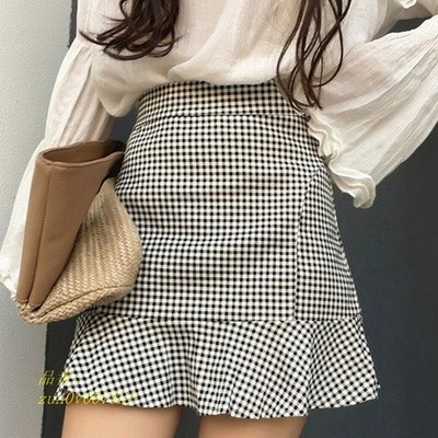 ミニスカートタイト30代40代春夏秋ギンガムチェック柄ママ可愛いかわいい大学生通学服デート女子会ol通勤服普段着 通販 Lineポイント最大get Lineショッピング