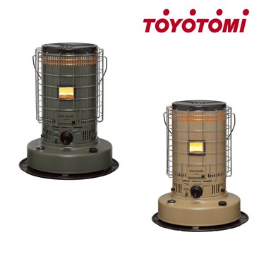 【日本 TOYOTOMI】 適用15-20坪 傳統式 煤油暖爐 KS-GE67-TW (軍綠色/沙色)