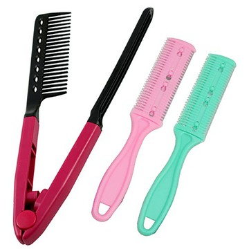 月陽日式多種造型魔法梳子打薄刀器組(SD6028A)