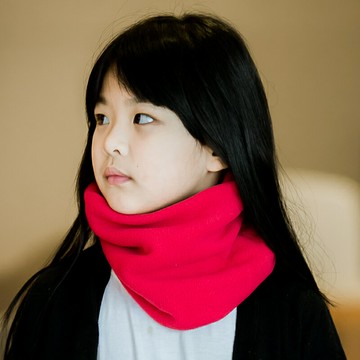 兒童脖套女童圍脖親子秋冬保暖脖套冬季女孩大童學生圍巾兒童護耳