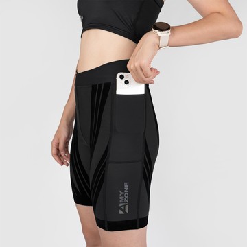 【A-MYZONE】女款 無痕水陸兩棲 塑身短褲