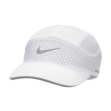 NIKE U NK DFADV FLY CAP U AB RFLTV 棒球帽-白-FB5681100