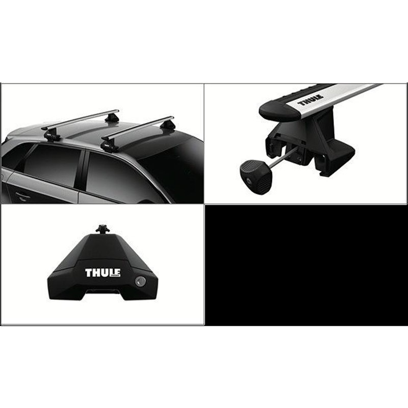 THULE スーリー 30プリウス ZVW30 7105 7123 5001 ルーフキャリア