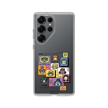 Galaxy S25 Ultra Clear 透明 - 航海王 One Piece - 未來島蛋頭篇 - Q版大集合