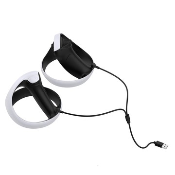 dobe PS VR2 手把一出二磁吸充電線 Switch/PS5 適用 副廠 多平台通用  1入  【dobe】ps vr2 手把一出二磁吸充電線
