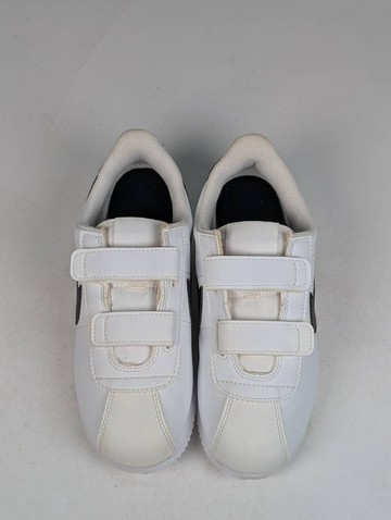 微瑕疵-左右腳鞋面泛黃氧化 904767-102 2Y Nike Cortez Basic SL 中童 阿甘 魔鬼氈