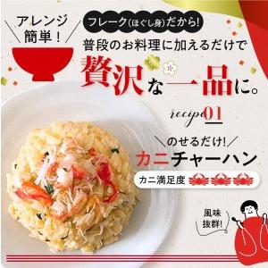 ふるさと納税 アレンジ自由自在！本ズワイガニの「肩肉」100g×5セット 北海道登別市