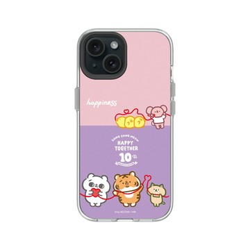 iPhone 15 Clear 透明 - 爽爽貓 Song Song Meow by SECOND - 爽爽貓十周年快樂