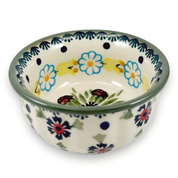 MANUFAKTURA 波蘭陶 魔幻森林系列 圓烤碗 9 x 9 x 4cm  1個  彩色