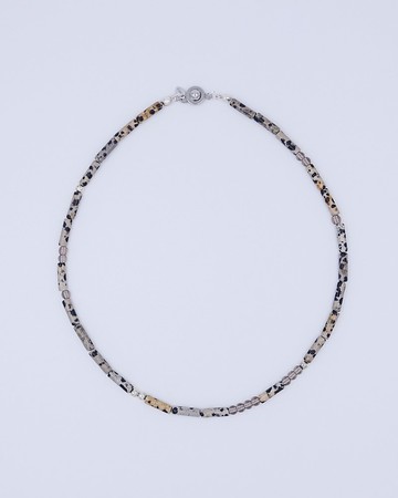Long Speckle Stone Necklace