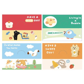 有吉PP隨身便條包(A) (款式隨機出貨)