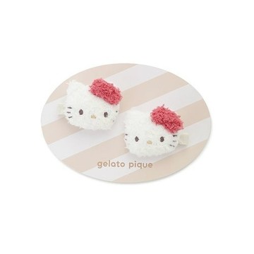 SANRIO HOUSE x GELATO PIQUE 絨毛髮夾 嬰兒 大頭 三款 三麗鷗之家