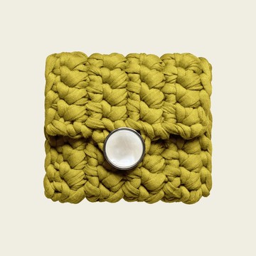 ontheblue 鈕釦零錢包 _ 橄欖綠