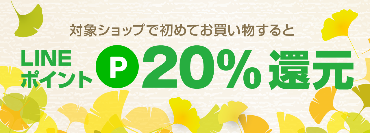 新規20%ポイント