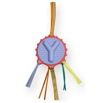 法國ebulobo字母玩具吊飾固齒器- Y / U