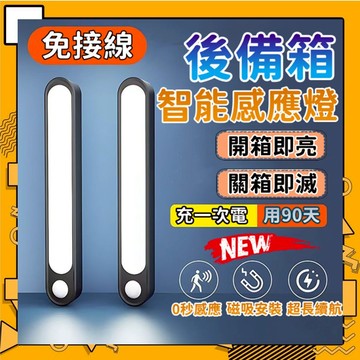 💥挑戰最低價💥汽車後備箱燈 自動感應燈 吸頂燈 led尾箱燈 車用感應燈 汽車感應燈 人體感應燈 露營燈 床頭燈 感應燈