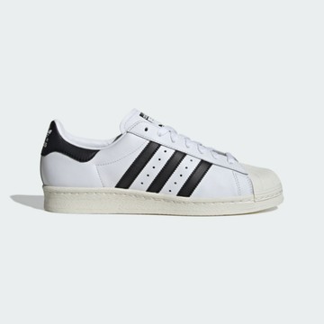 Adidas 愛迪達 Superstar 82 [JI2025] 男女 休閒鞋 舒適 白 皮革 經典 貝殼鞋
