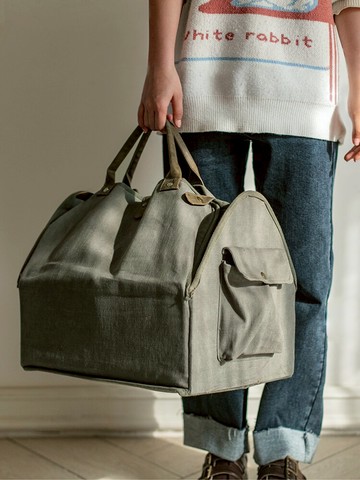 掬涵 手提工具包畫具箱寵物包加厚耐磨工具袋多功能安裝維修便攜