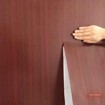 墻貼加厚木紋貼紙裝飾家具翻新貼紙衣柜門桌面壁紙自粘3d立體跨境