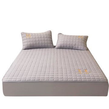 新款A類夾棉床笠加厚席夢思床墊保護罩全包防塵床單床罩床套防滑