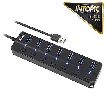 廣鼎INTOPIC 7埠高速集線器/HB-620/USB3.2