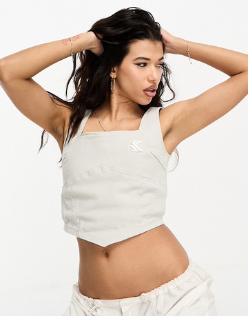 Karl Kani OG corset in grey