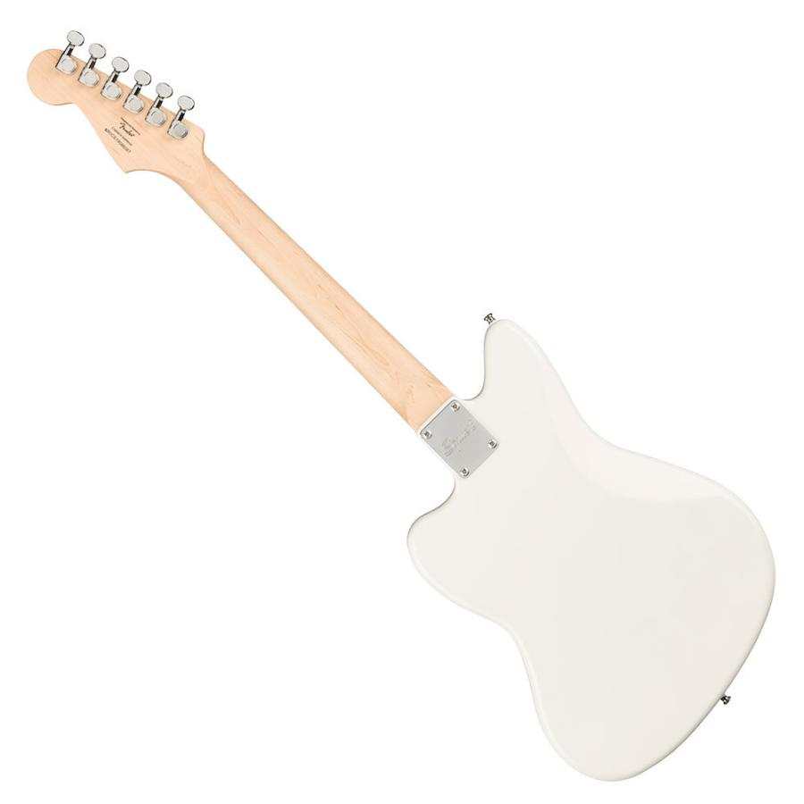 スクワイヤーギター ジャズマスター Squier Mini Jazzmaster HH Maple Fingerboard Olympic White エレキギター ギター子供用