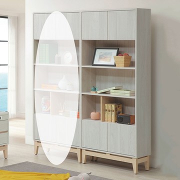 MUNA家居   波伊2.7尺開門書櫃(269)   81X30X193cm