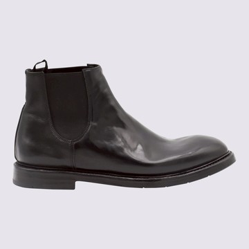 Premiata Black Leather Boots