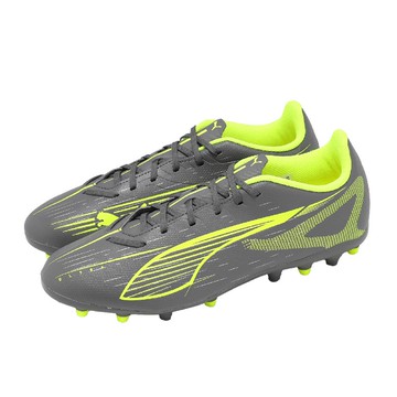 足球鞋 Ultra 5 Play MG 男鞋 灰 黃 人工草皮 軟釘 抓地 108328-03