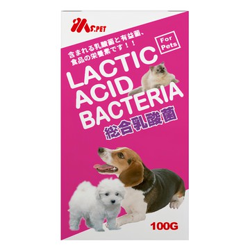 MS.PET 綜合乳酸菌 100g 寵物營養補充 適用於全齡犬貓 腸道健康  腸道健康/乳酸菌  1瓶