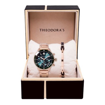 【Theodora's】寵愛禮盒-女款 水行俠[小錶面] 腕錶