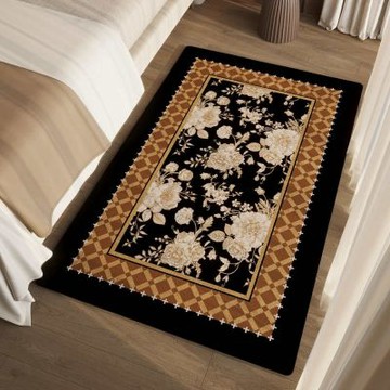 【匠俱】臥室中古風 床邊毯 160x230cm 家用客廳地墊 沙發茶几毯 耐髒床前腳墊