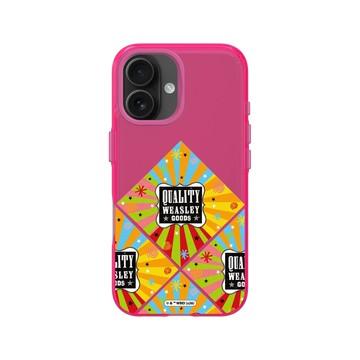 iPhone 16 Clear 粉漾桃 - 哈利波特 Harry Potter - 衛斯理巫師法寶店