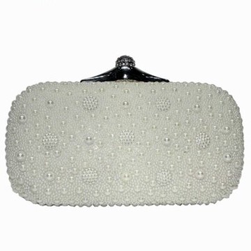 現貨+預購 珍珠晚宴包 鏈條包-時尚優雅鑲鑽宴會晚禮服女手拿包 71as34【獨家進口】【米蘭精品】