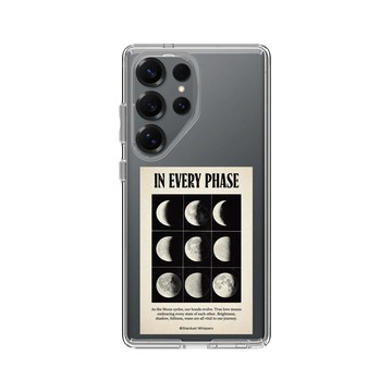 Galaxy S25 Ultra Clear 透明 - Valentine's Day Collection - 月相週期：接納你我的亮暗面