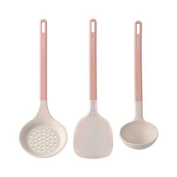 Peach Pearl蜜桃珀爾系列時尚廚房矽膠調理三件組